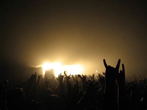 Hd Wallpaper Crowds Concerts Sepia Silhouette People Group Of