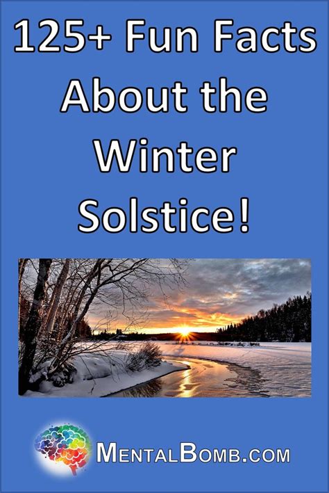 125 Fun Facts About Winter Solstice In 2023 Fun Facts Fun Facts For