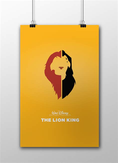 The Lion King Poster On Behance