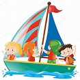 Colpi Image: Barche A Vela Disegni Per Bambini