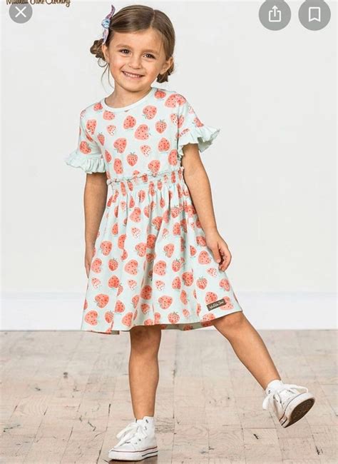 Size 4 Nwt Matilda Jane Strawberry Dress On Mercari Little Girl