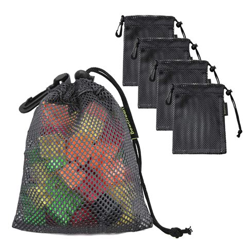 Buy Mesh Drawstring Bags Set Of 5 Mesh Bags Machine Washable Mesh