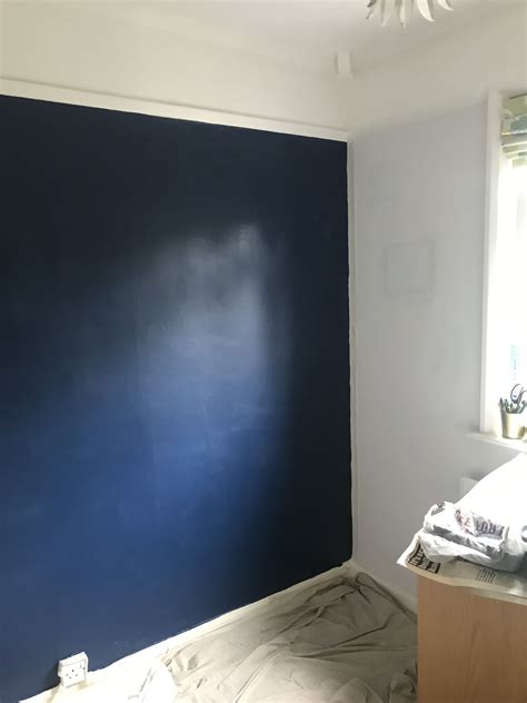 Gorgeous Sapphire Blues In Our Home Office Courtesy Of Dulux Sapphire