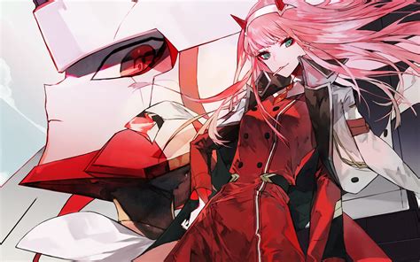 Download Wallpapers Zero Two Fan Art Manga Darling In The Franxx For Desktop With Resolution