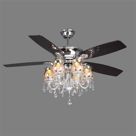 42 bluetooth ceiling fan light with remote led dimmable fan chandelier. Crystal ceiling fan light - 10 rich ways to cool your room ...