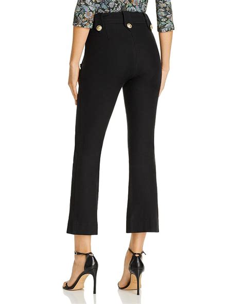 Derek Lam 10 Crosby Robertson Cropped Flare Trousers With Sailor