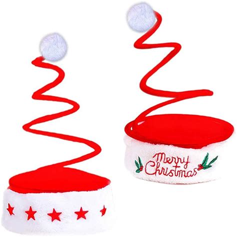 Cshopping 2 Pack Christmas Funny Children Party Hats