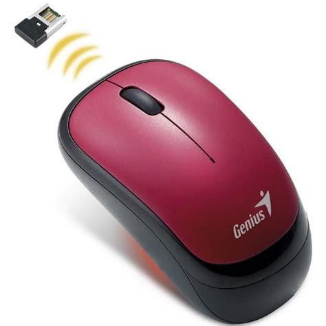 Mouse Usb Genius Wireless Optical Traveler 6000 Ruby