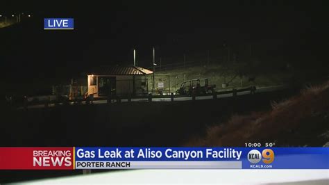 Gas Leak Reported At Aliso Canyon Facility Youtube