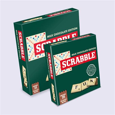 Scrabble Chocolate Game Gamesformotion