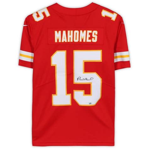 Maybe you would like to learn more about one of these? Patrick Mahomes Signed Chiefs NFL 100 Jersey (Fanatics ...