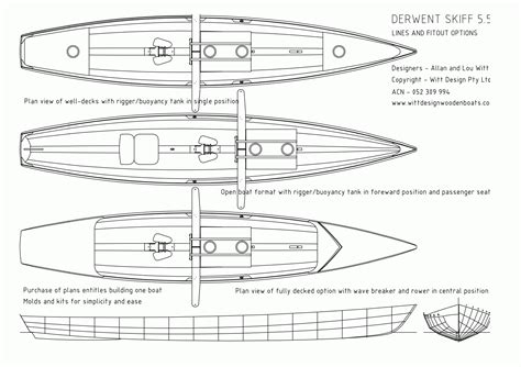 Plans For Model Rowing Boat Lapstrake Boat Diy