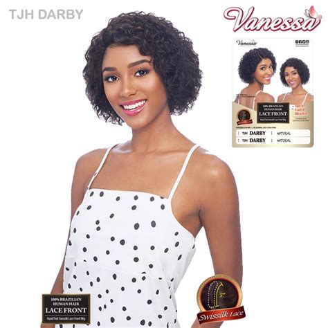 Vanessa 100 Brazilian Human Hair Swissilk Lace Front Wig Tjh Darby