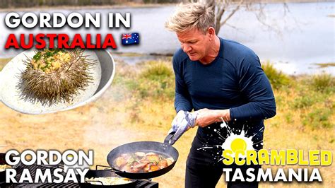 Gordon Ramsay Makes Sea Urchin Scrambled Eggs In Australia Scrambled