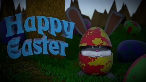 Easter Bunny Blender 3d Youtube