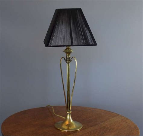 Brass Art Nouveau Table Lamp Sold Art Furniture