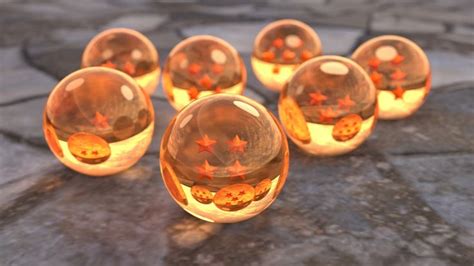 Realistic Dragon Balls Made With Blender More In Behance Be