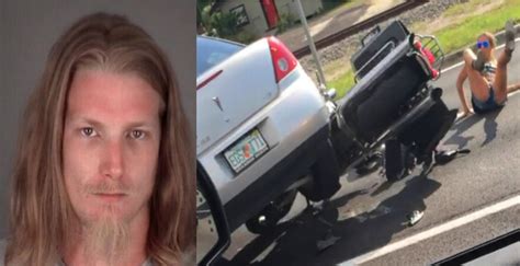 Florida Man Drives Car Over Two Motorcyclists During Road Rage Incident Why Do You Think