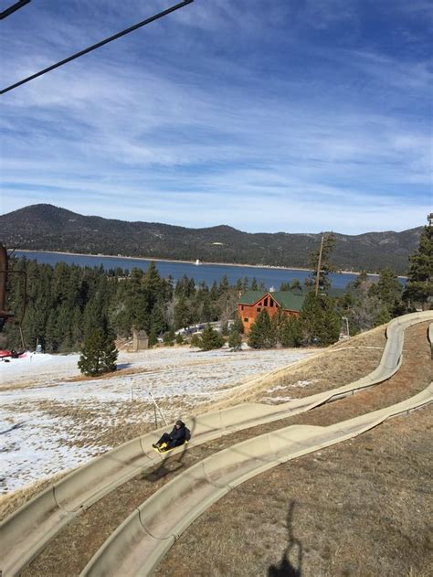 The Alpine Slide At Magic Mountain The Winter Slide You Have To Try