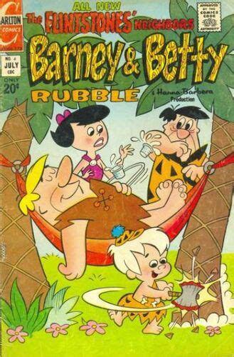 Barney And Betty Rubble Charlton Comics Issue № 4 The Flintstones