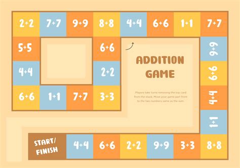 5 Best Printable Addition Board Games Pdf For Free At Printablee