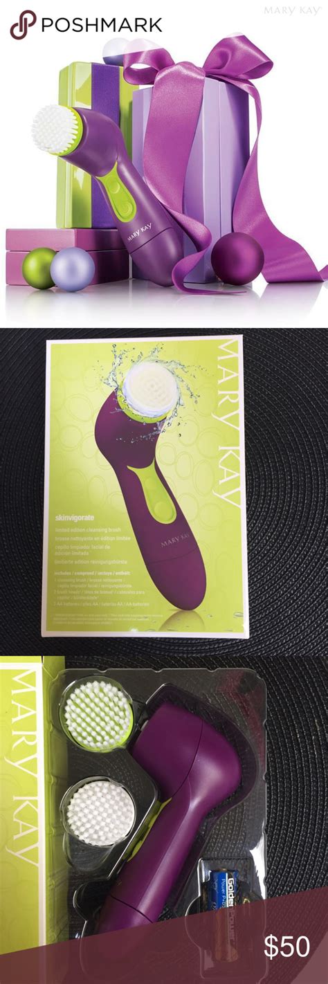 Provides deep cleansing, gentle exfoliation and massaging in one easy step. Mary Kay Purple Skinvigorate Cleansing Brush | Cleansing ...