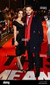 Tom Hardy and girlfriend Charlotte Riley arriving for the premiere of ...