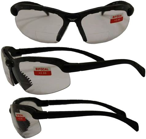 c 2 bifocal clear safety glasses 2 0 magnification clothing
