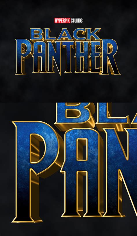 Free Black Panther Cinematic Text Effect Behance