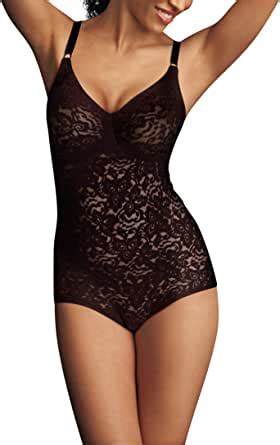 Maidenform Flexees Firm Control Allover Lace Bodysuit Style 3008 34B