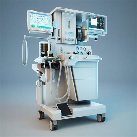 Máquina De Anestesia Con Mezclador Electrónico De Gases Bilanx Ax 700