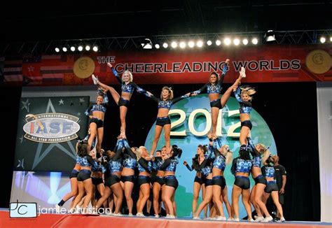 The 2012 Cheerleading Worlds Cheerleading Competition Cheer Stunts