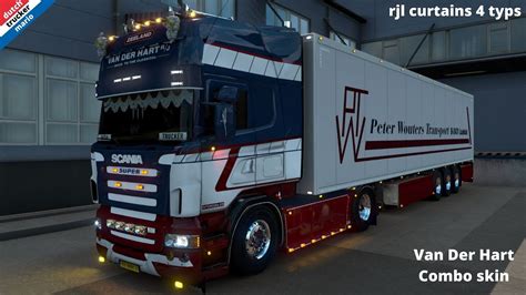 Ets2 Scania Van Der Hart Skin V1 137x Euro Truck Simulator 2 Images