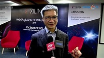 Victor Peng CEO of Xilinx | Xilinx Opens state of the art R&D facility ...