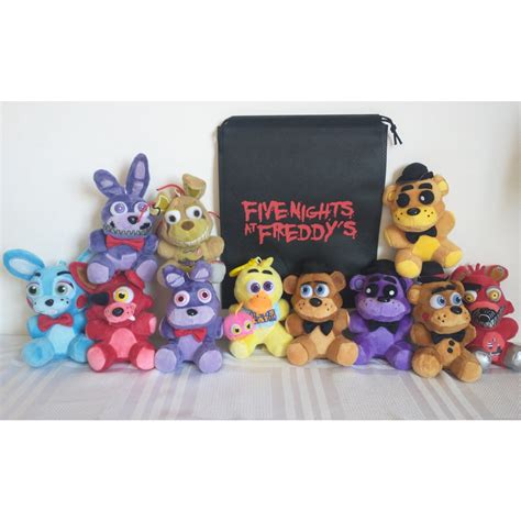 Pelúcia Fnaf Five Nights At Freddys Com Sacola Fnaf Inclusa