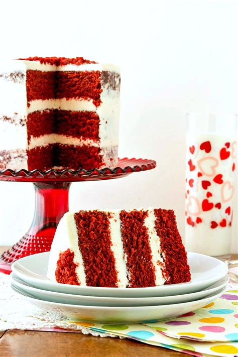 The distinctive tang of red velvet is part of its attraction, and most recipes much more interesting are the boiled icings more commonly found in older versions, which start by heating a mixture of sugar, flour and milk until. This traditional red velvet cake with ermine frosting is the perfect Valentine's Cake recipe ...