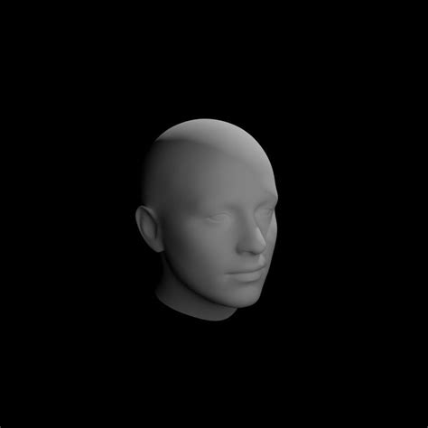 Male 3d Head 3d Model Cgtrader
