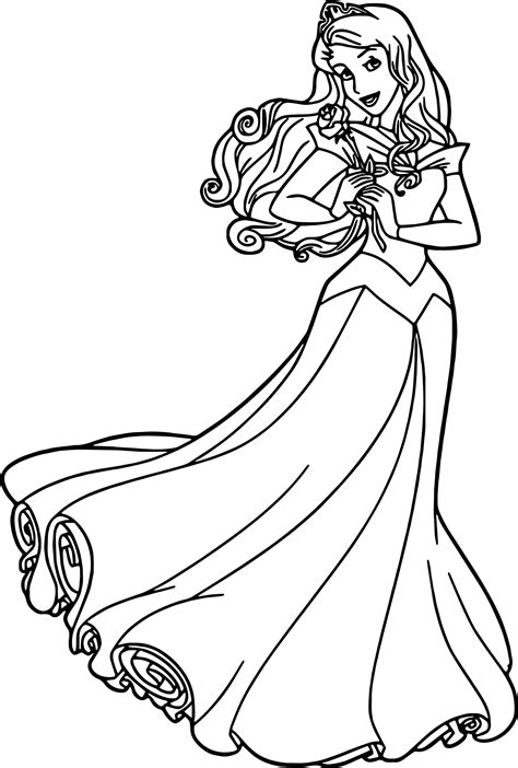 Aurora Disney Coloring Pages Wickedgoodcause