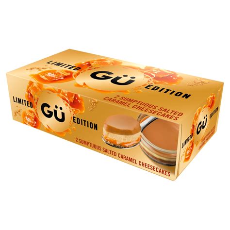 Gu, gu, or gu may refer to: GU Salted Caramel Cheesecakes 2x92g - Co-op