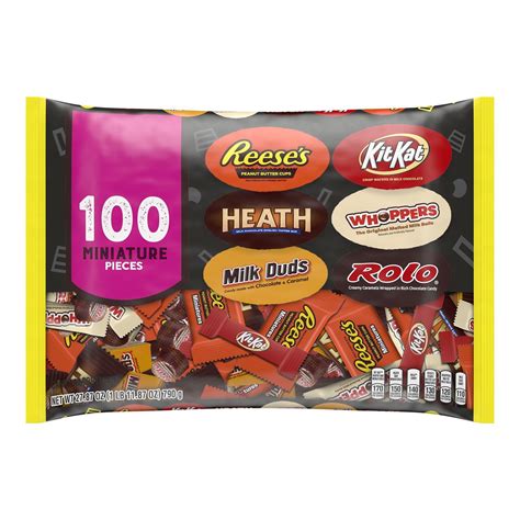Hersheys Miniatures Assorted Chocolate Halloween Candy Shop Candy At
