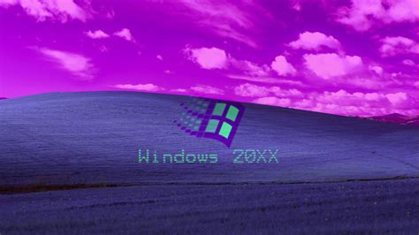 Purple Windows Xp 98 Retrowave 4k Hd Vaporwave Wallpapers Hd