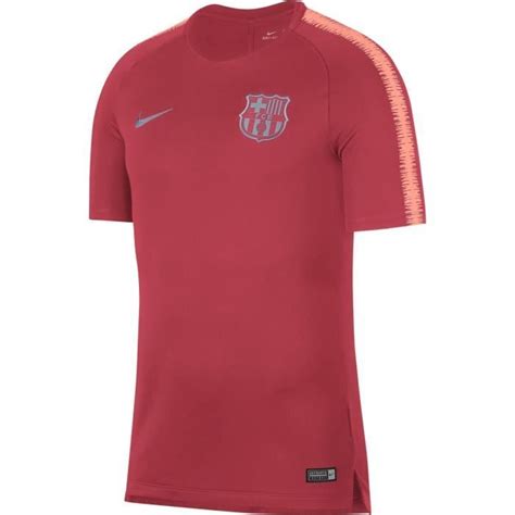 Maillot Nike Maillot Barcelone Training 2018 19 Rose Homme Cdiscount