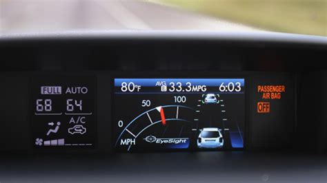 2014 Subaru Forester 2 5i Touring Is Equipped With Optional Eyesight Adaptive Cruise Control