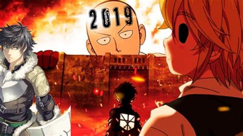 Top 5 Mis Mejores Animes Del 2019 Youtube