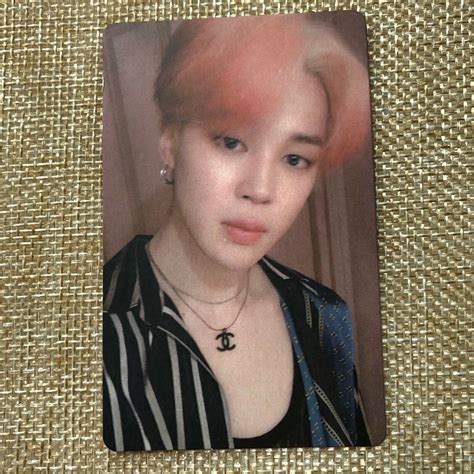 Bts Jimin Persona Official Photocard Map Of The Soul Ver 2 New
