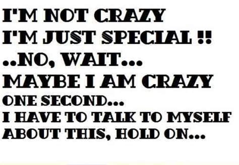 Im Not Crazy Really Im Not Lol Funny Quotes Weird Quotes Funny