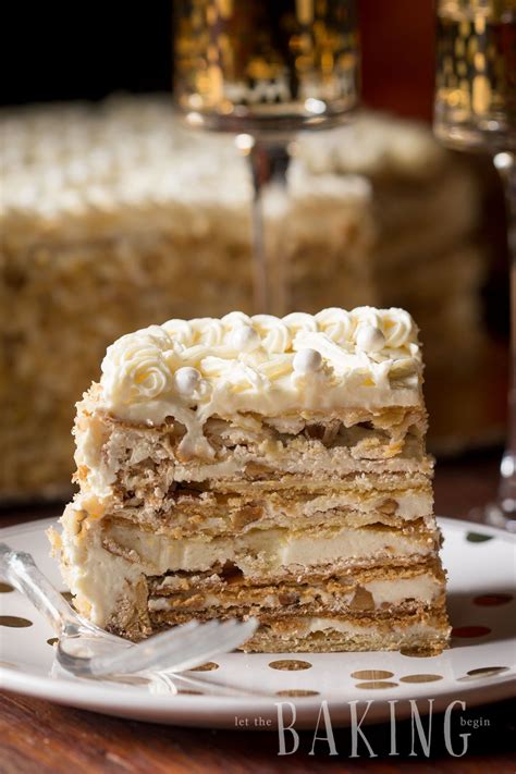 Markiza Cake Recipe Marquise Cake Shortbread Cake Layers Topped