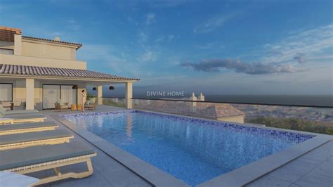 Great Plot With Panoramic Sea Views In Santa Barbara De Nexe Divine Home