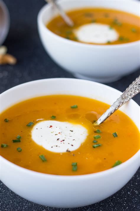 5 Ingredients Butternut Squash Soup The Yummie