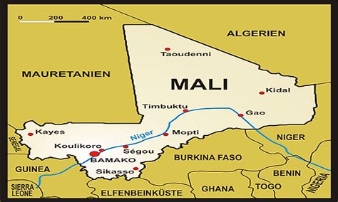 Where Is Mali Worldatlas